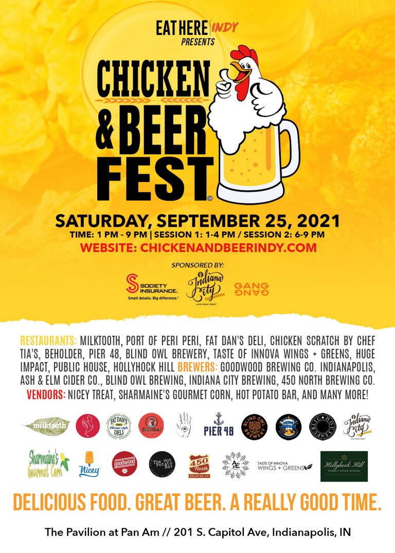 Indy Chicken & Beer Fest tickets are now available EatHere